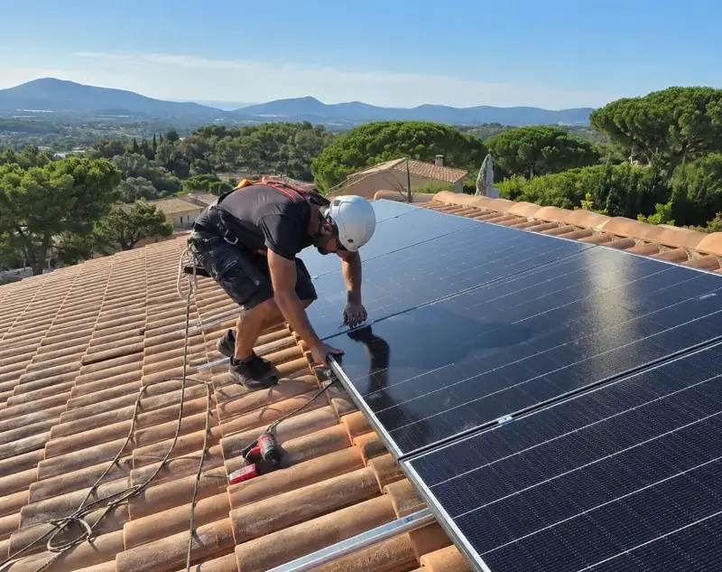 Installateur panneaux solaires Monnetier-Mornex — pose photovoltaïque sur toiture