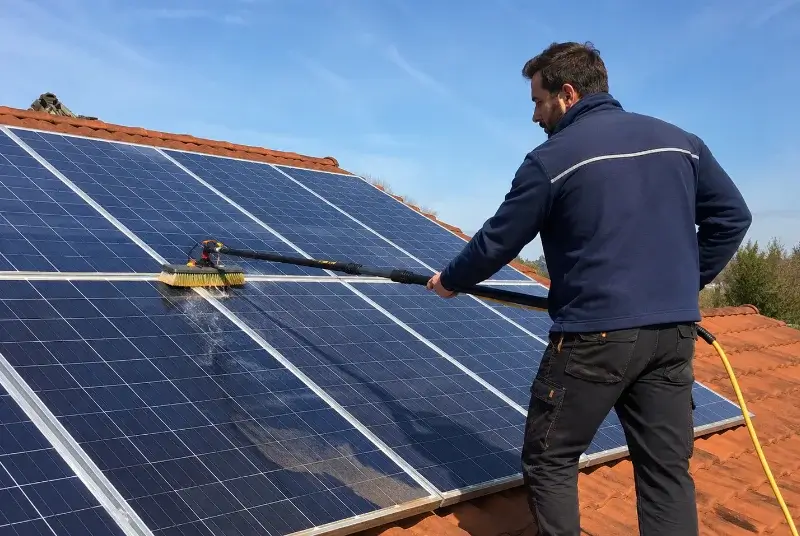 Nettoyage et entretien de panneaux solaires à Monnetier-Mornex